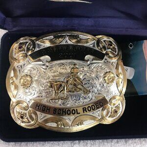 rodeo western cowboy belt buckles